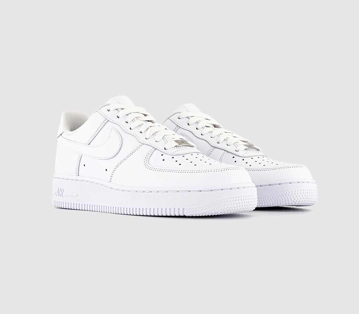 nike air force 1 trainers white