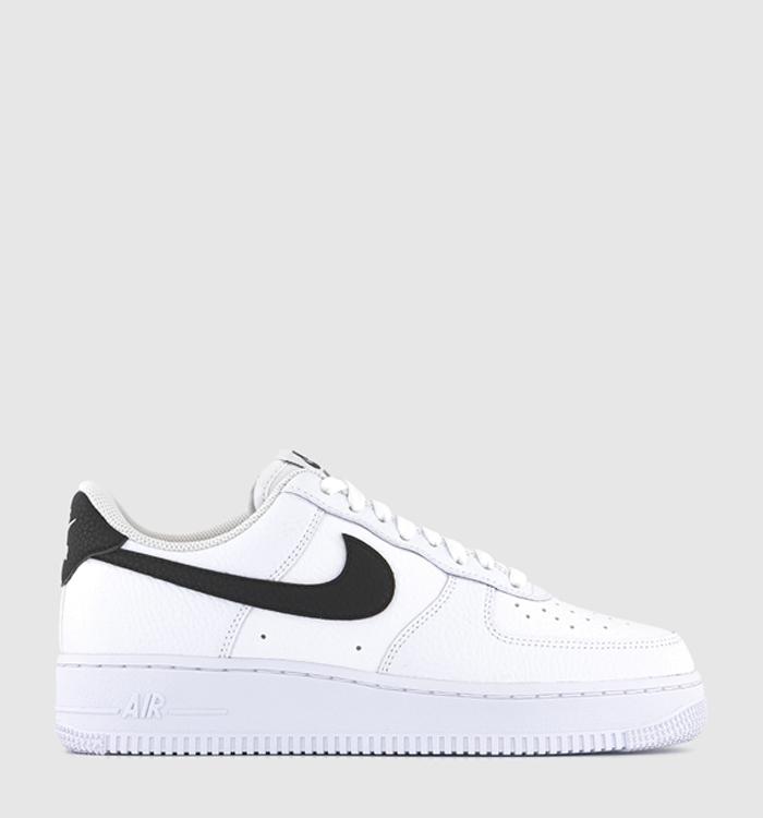white and black air force ones