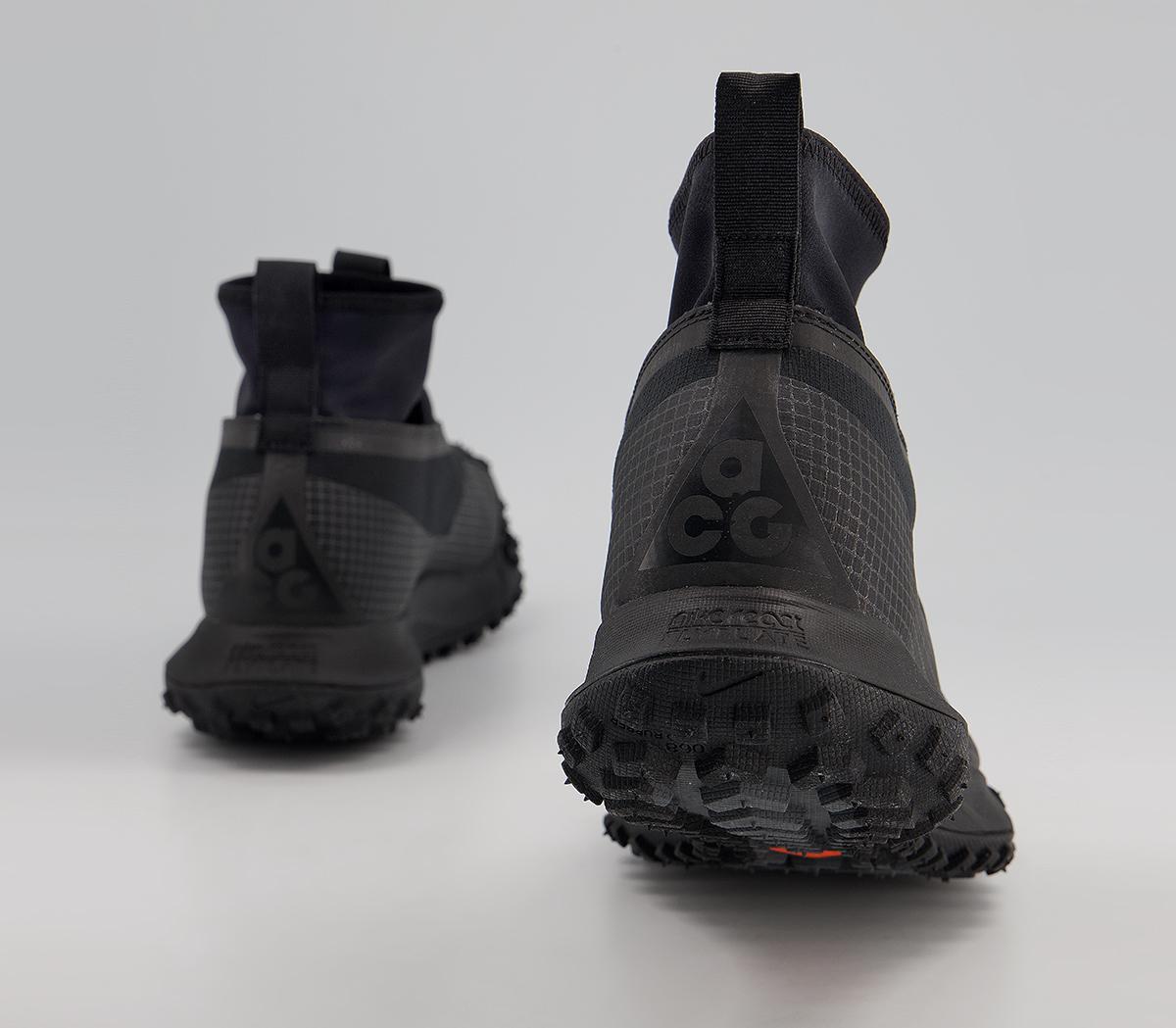Nike Acg Mountain Fly Gore-tex Trainers Black Black Dark Grey - His