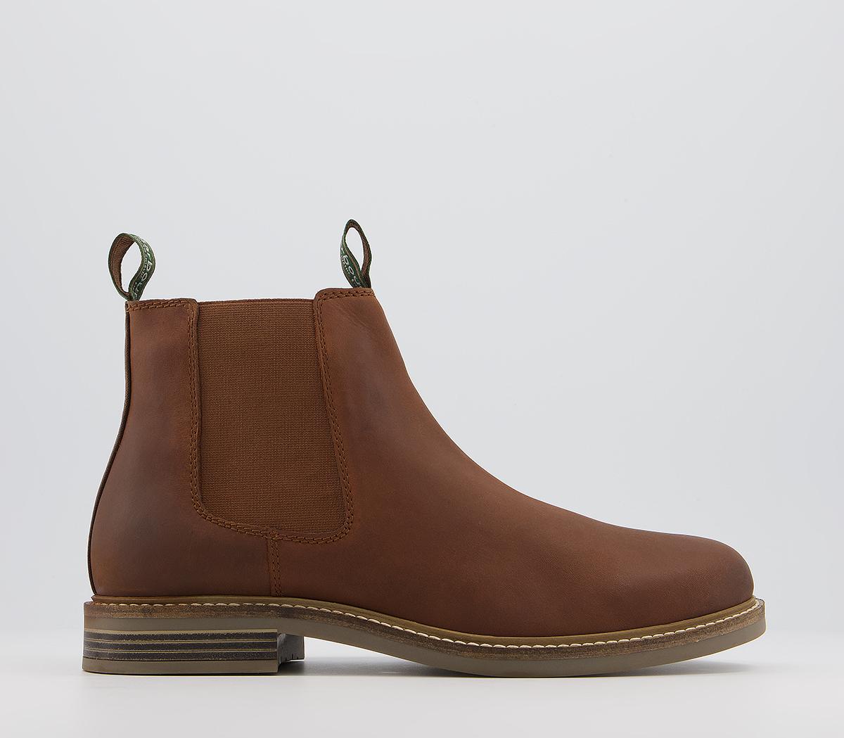 Barbour Farsley Chelsea Boots Tan - Boots