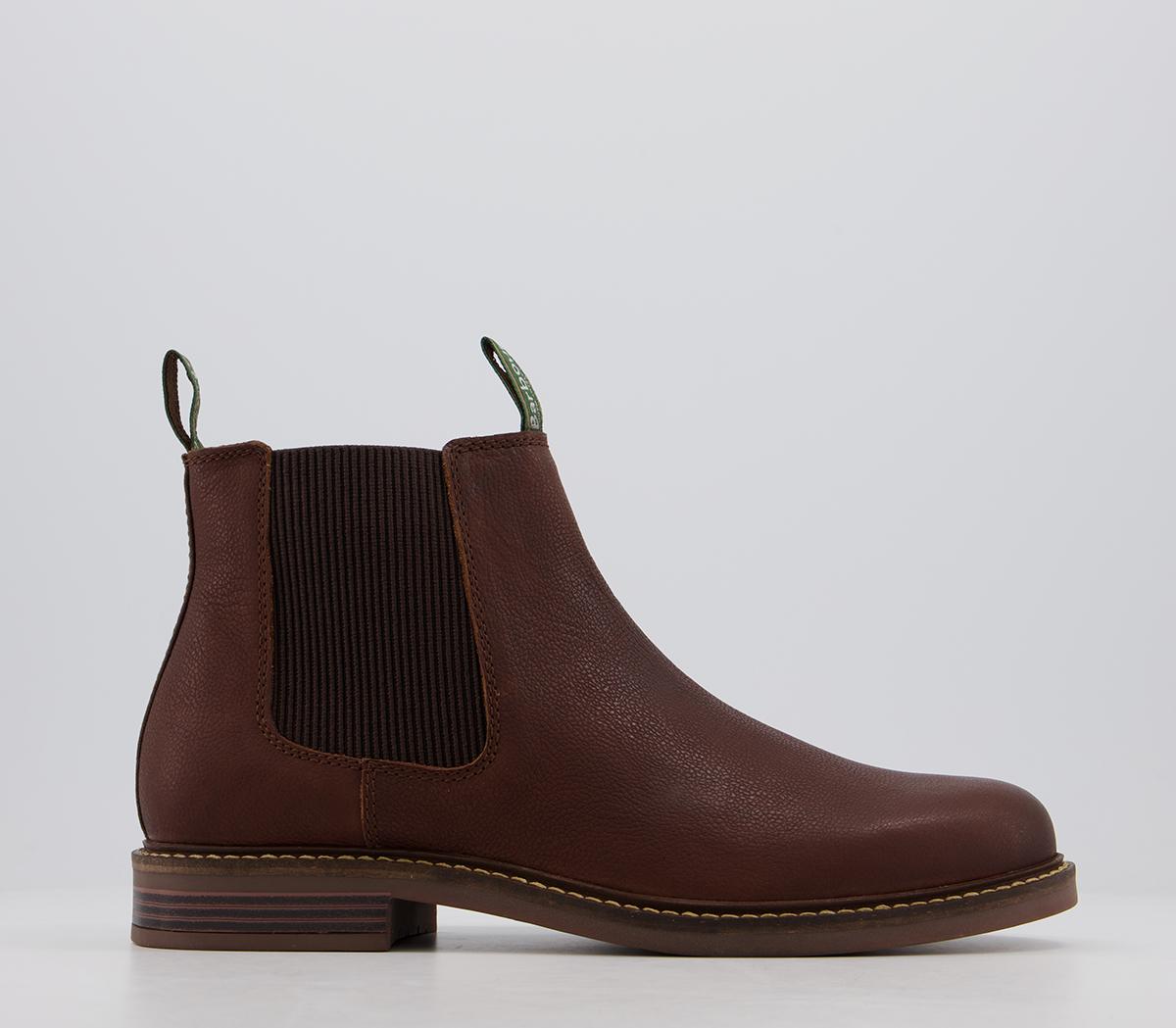 Barbour Farsley Chelsea Boots Brown - Boots