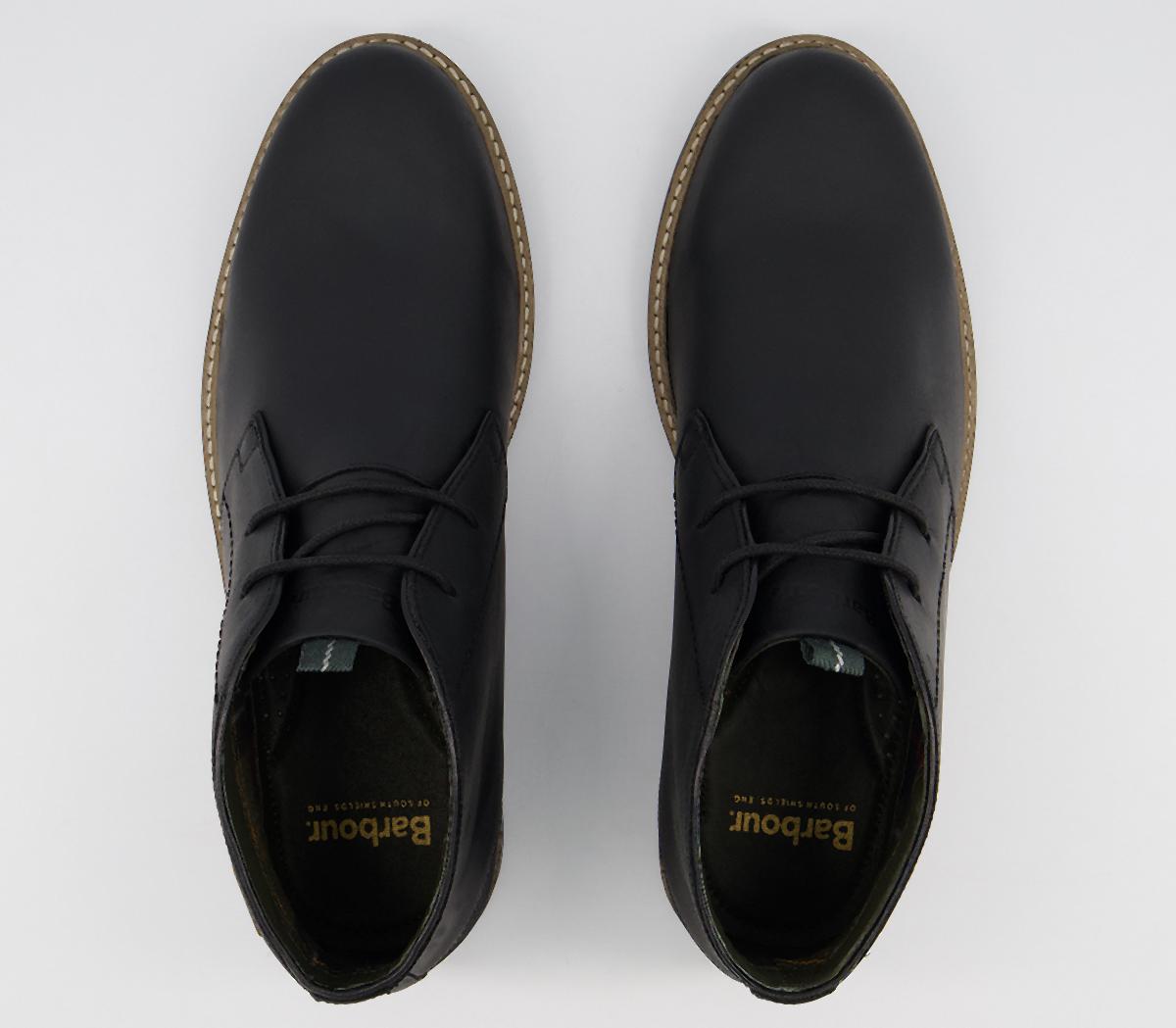 barbour readhead black boots