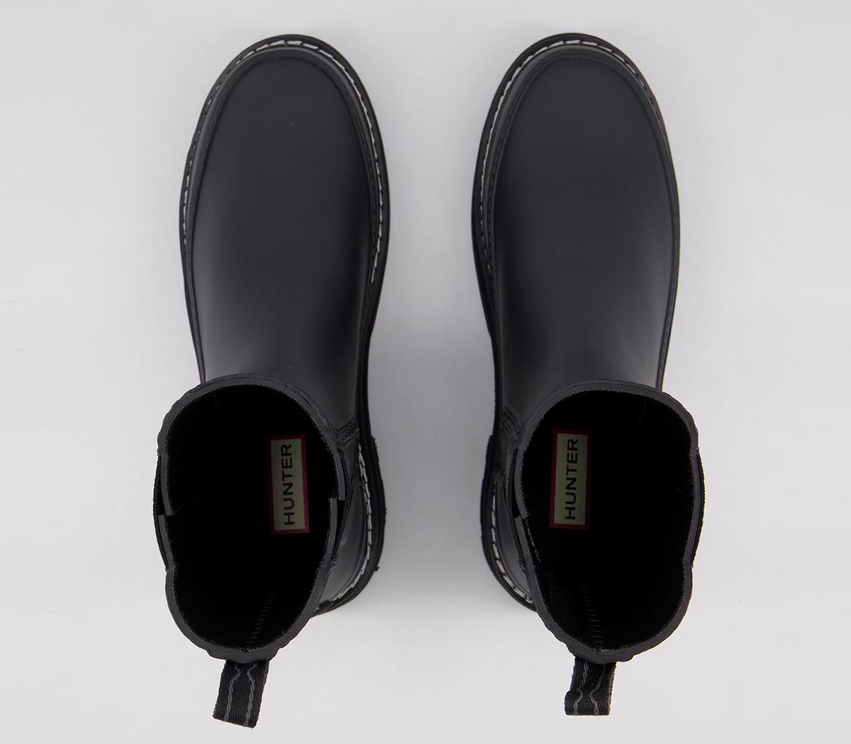 hunter refined stitch detail bootie