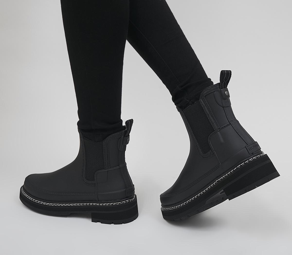 Refined Stitch Detail Chelsea Boots W Refined Stitch Detail Chelsea Boots W