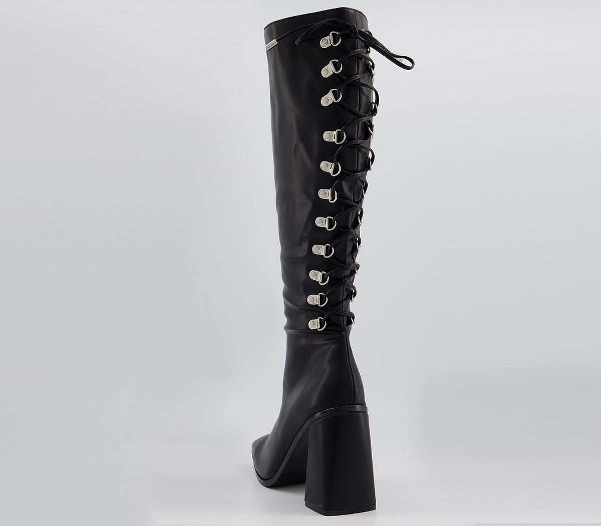 koi couture knee high boots