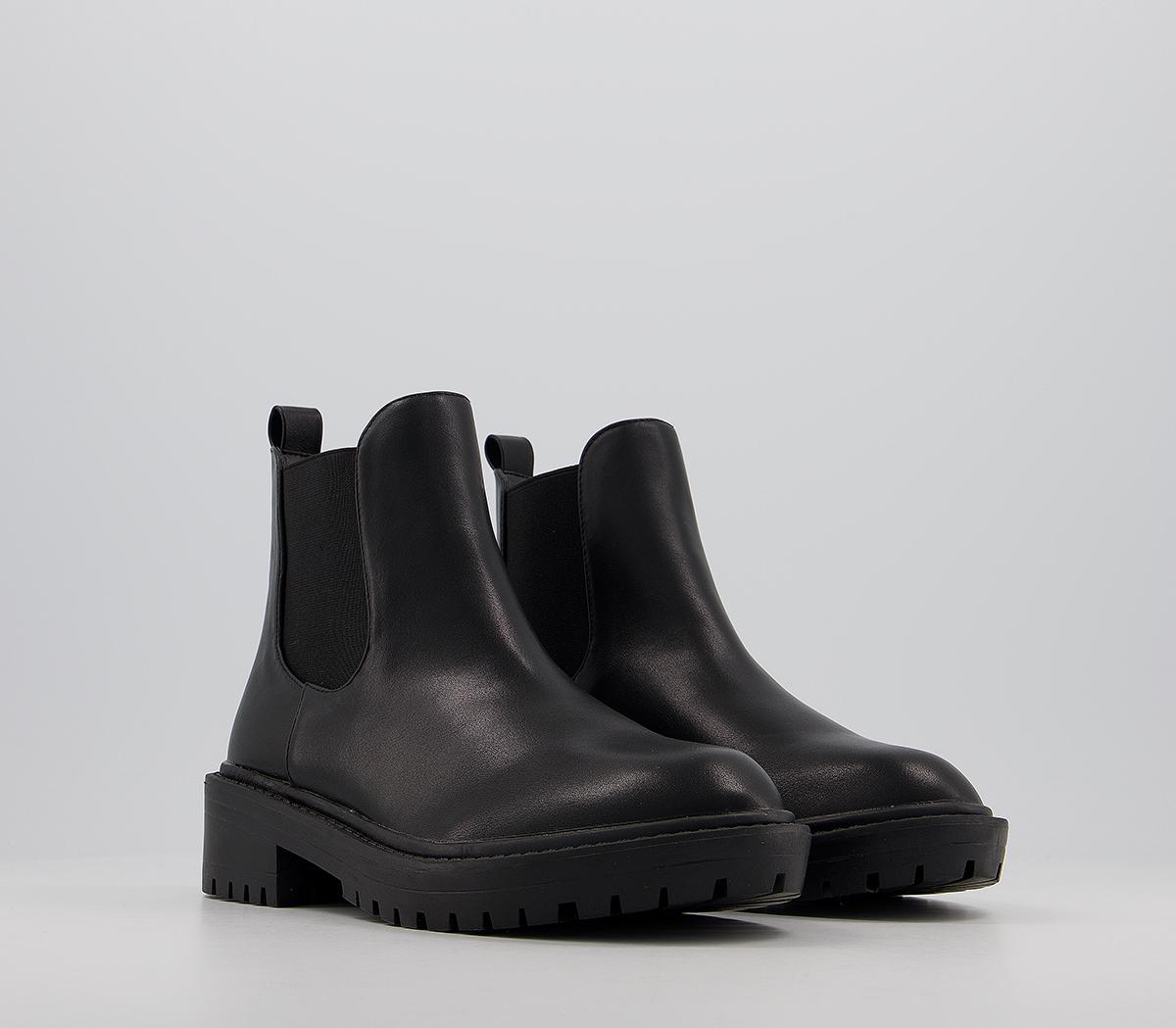 raid react chelsea boots in black