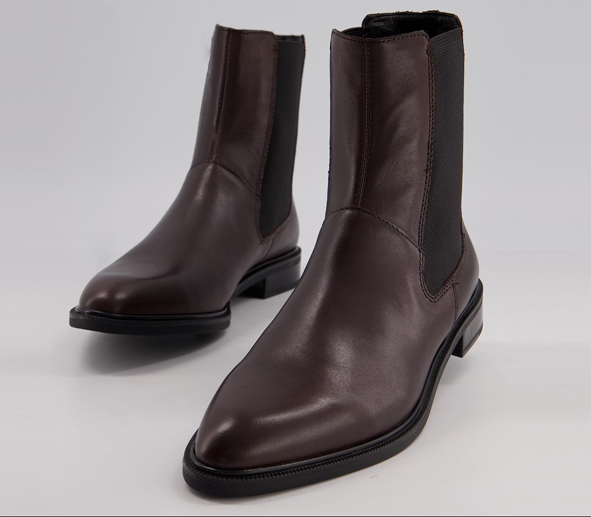 Vagabond Shoemakers Frances Chelsea Boots Brown - Ankle Boots