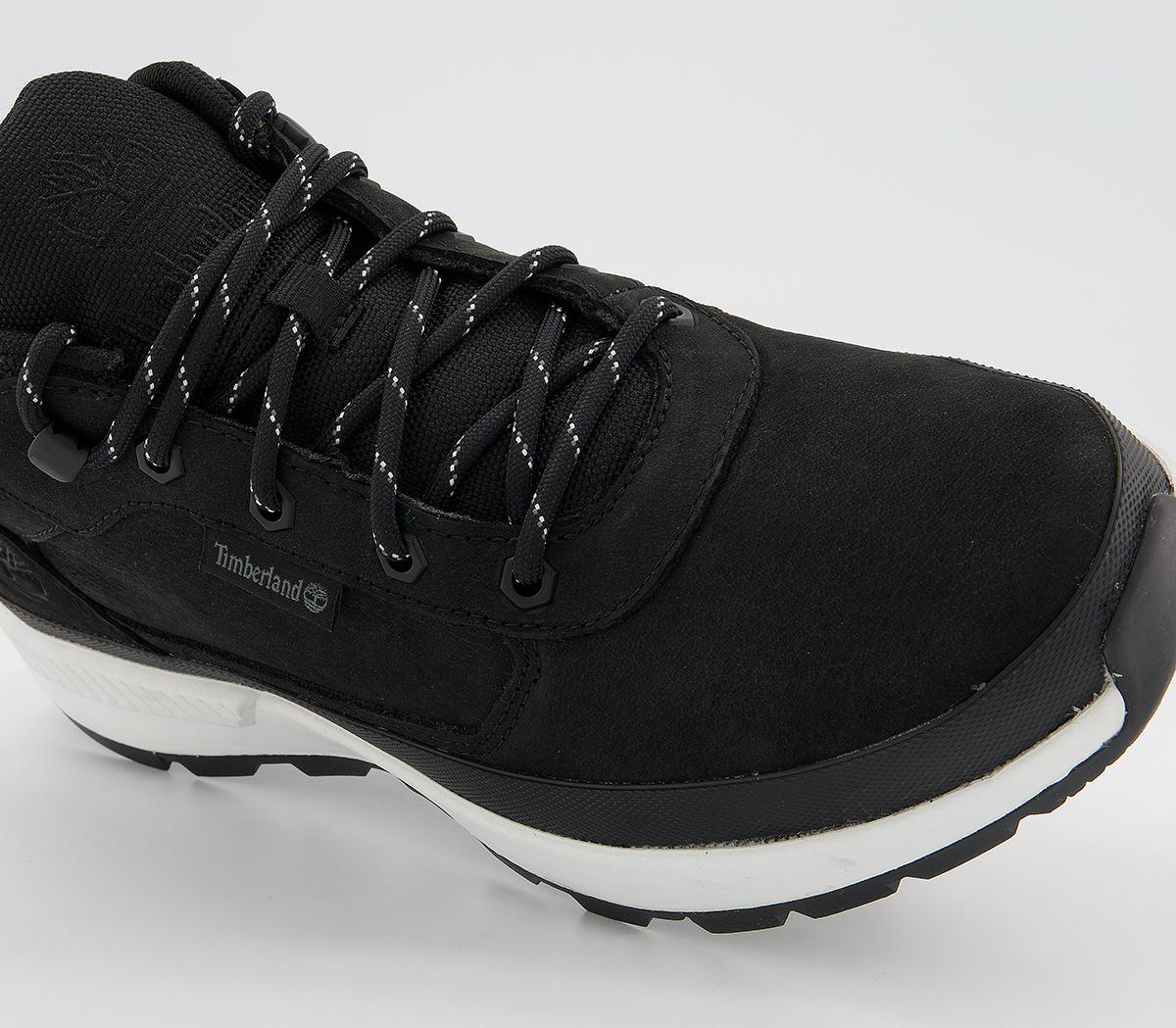 timberland field trekker low hiker black
