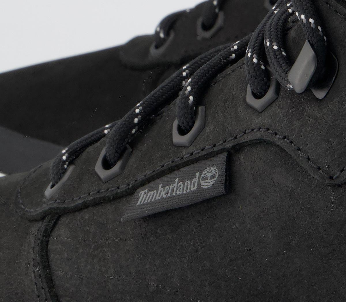 timberland field trekker low hiker black