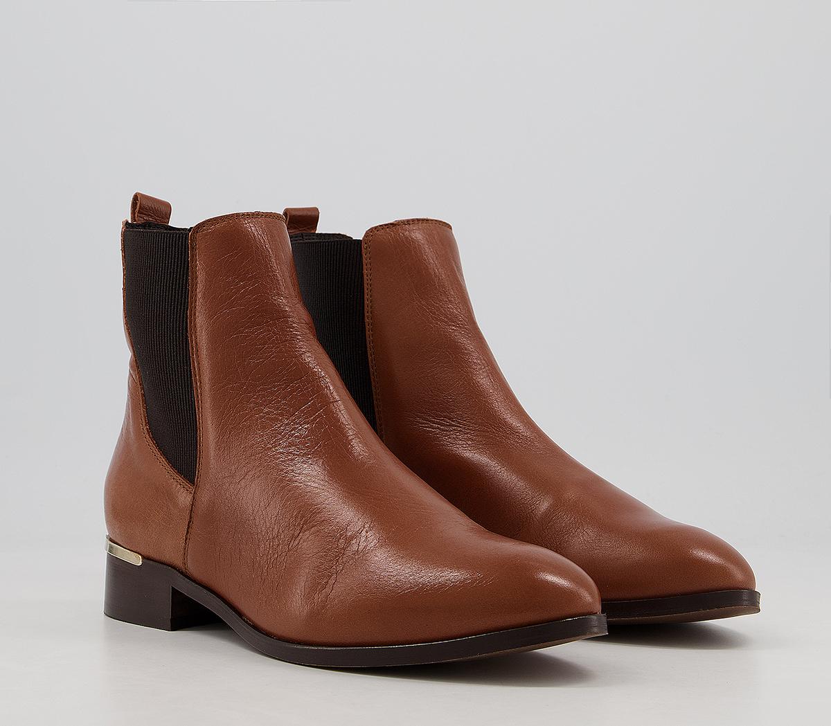 office tan boots