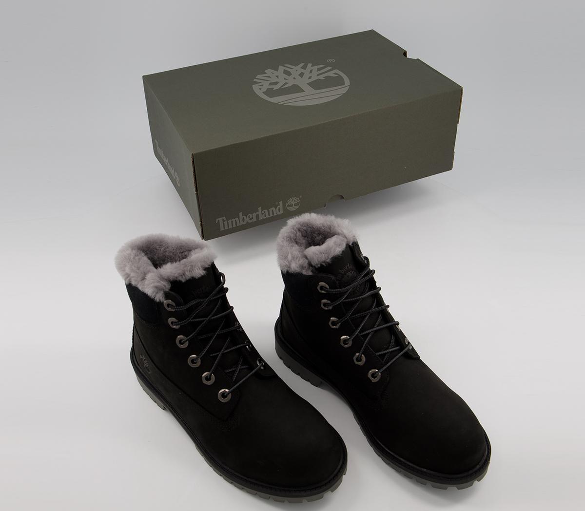 high top timberland boots with fur