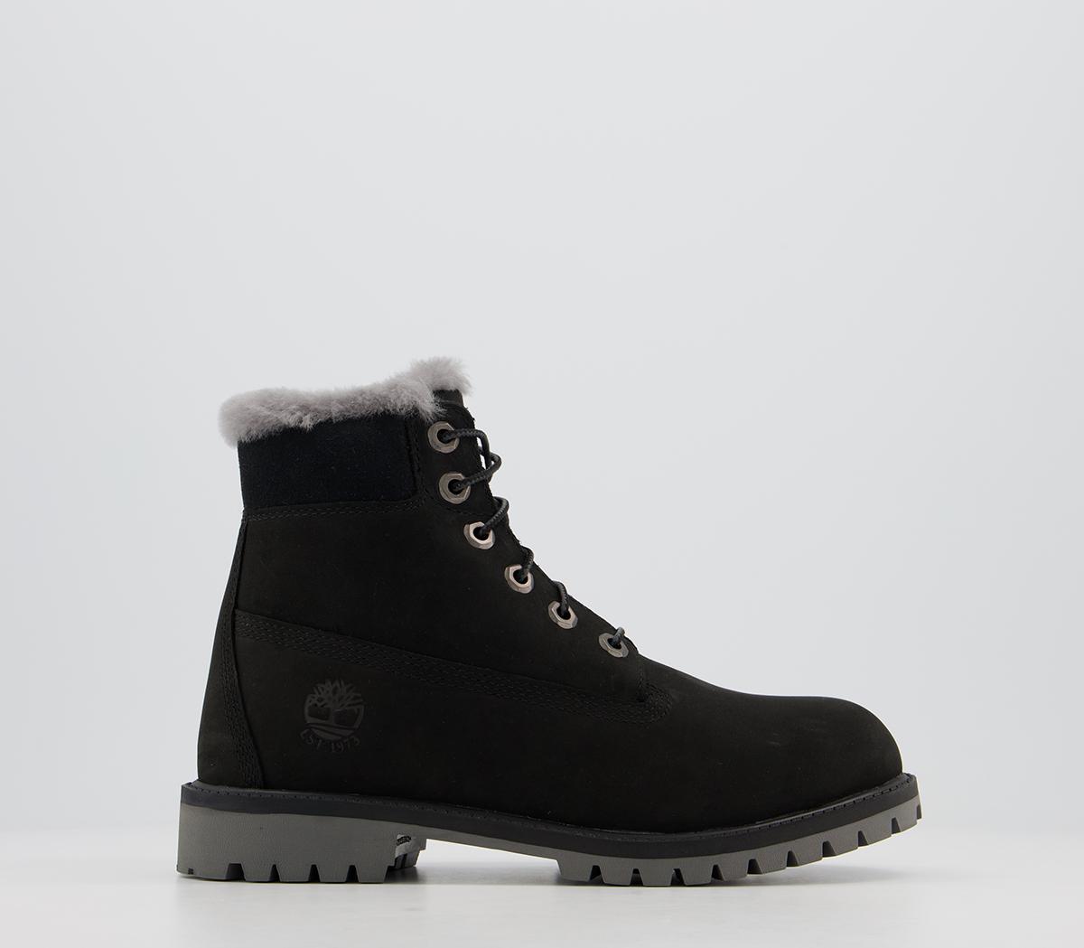 timberland lined boots