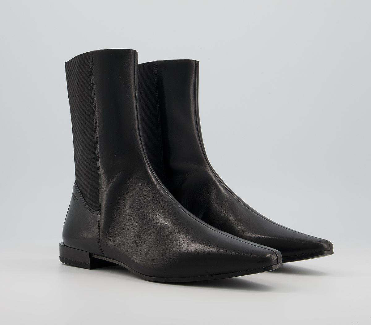 Vagabond Shoemakers Lene Short Boots Black - Ankle Boots