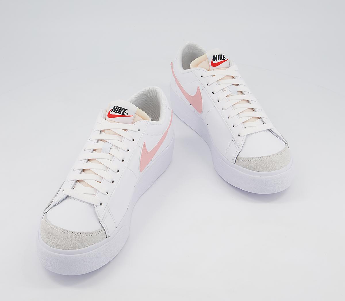 nike blazer low platform trainers