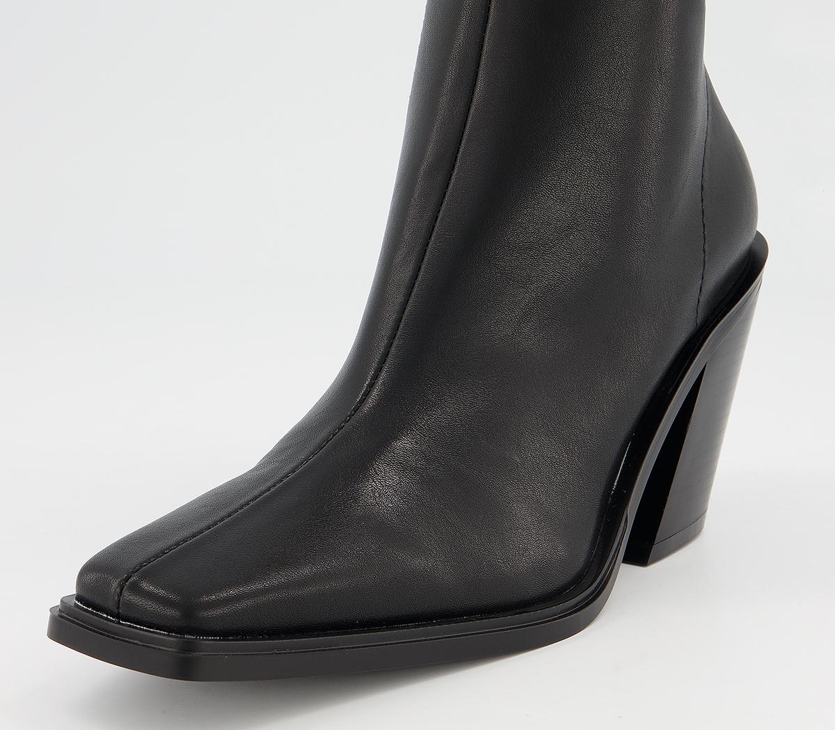 raid lorina heeled ankle boots in black