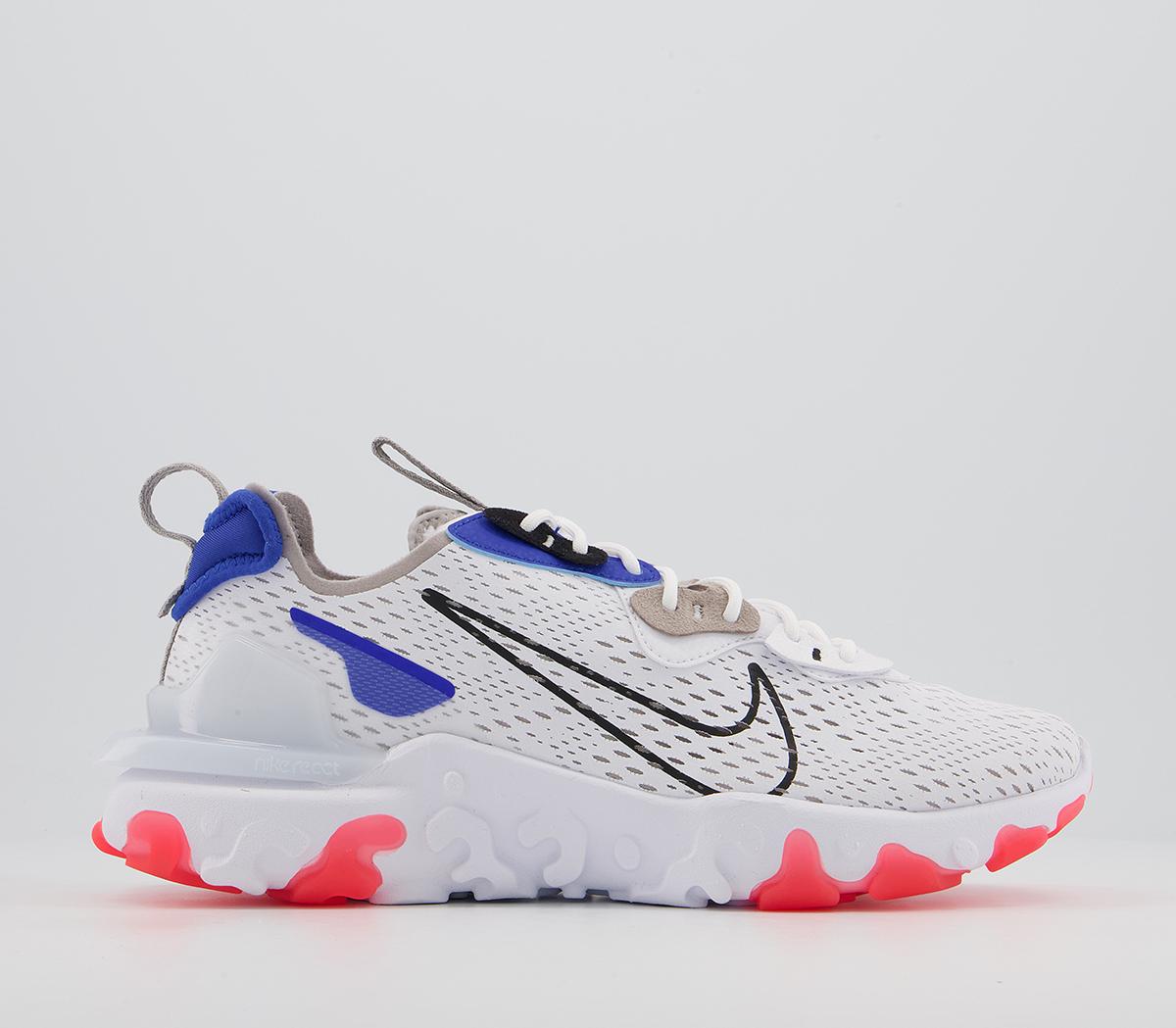 black and blue react vision