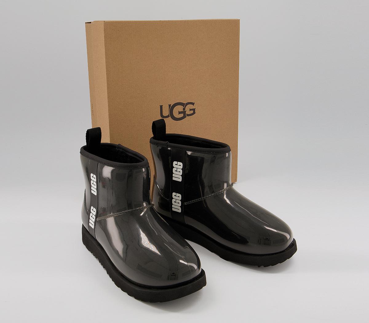 UGG Classic Clear Mini II Junior Boots Black - Unisex