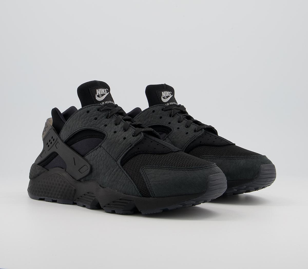 black and white huaraches mens