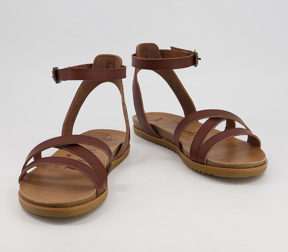 Blowfish Malibu Maylie Sandals Whiskey Dyecut - Women’s Sandals
