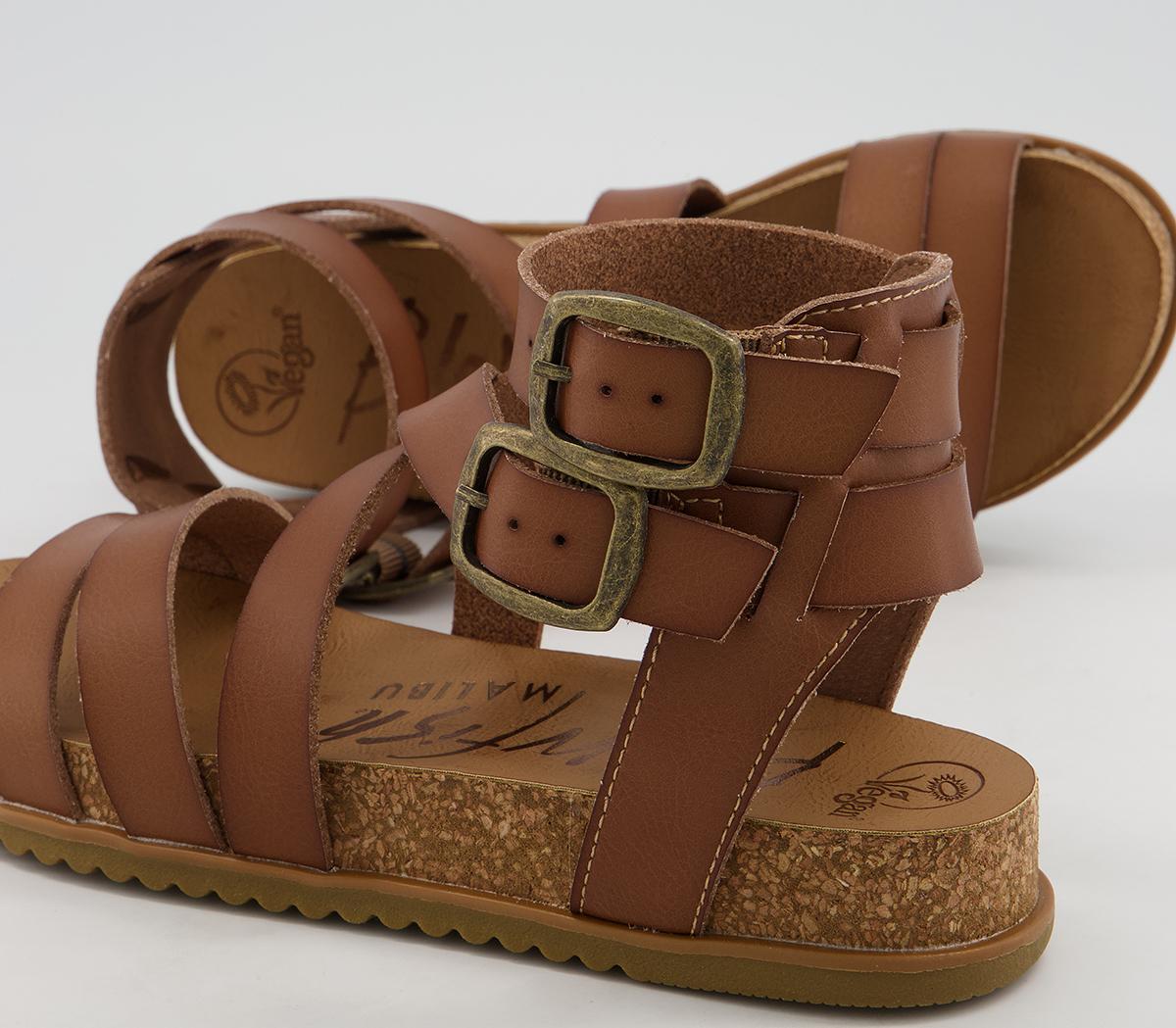 blowfish malibu tan fandie vegan sandals
