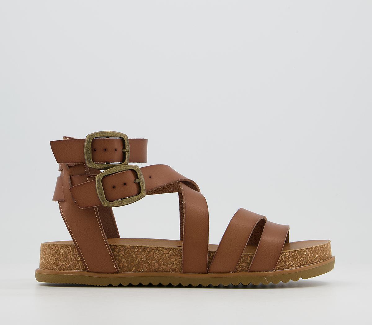 Blowfish Malibu Fandie Sandals Arabian Sand Dyecut - Women's Vegan Shoes