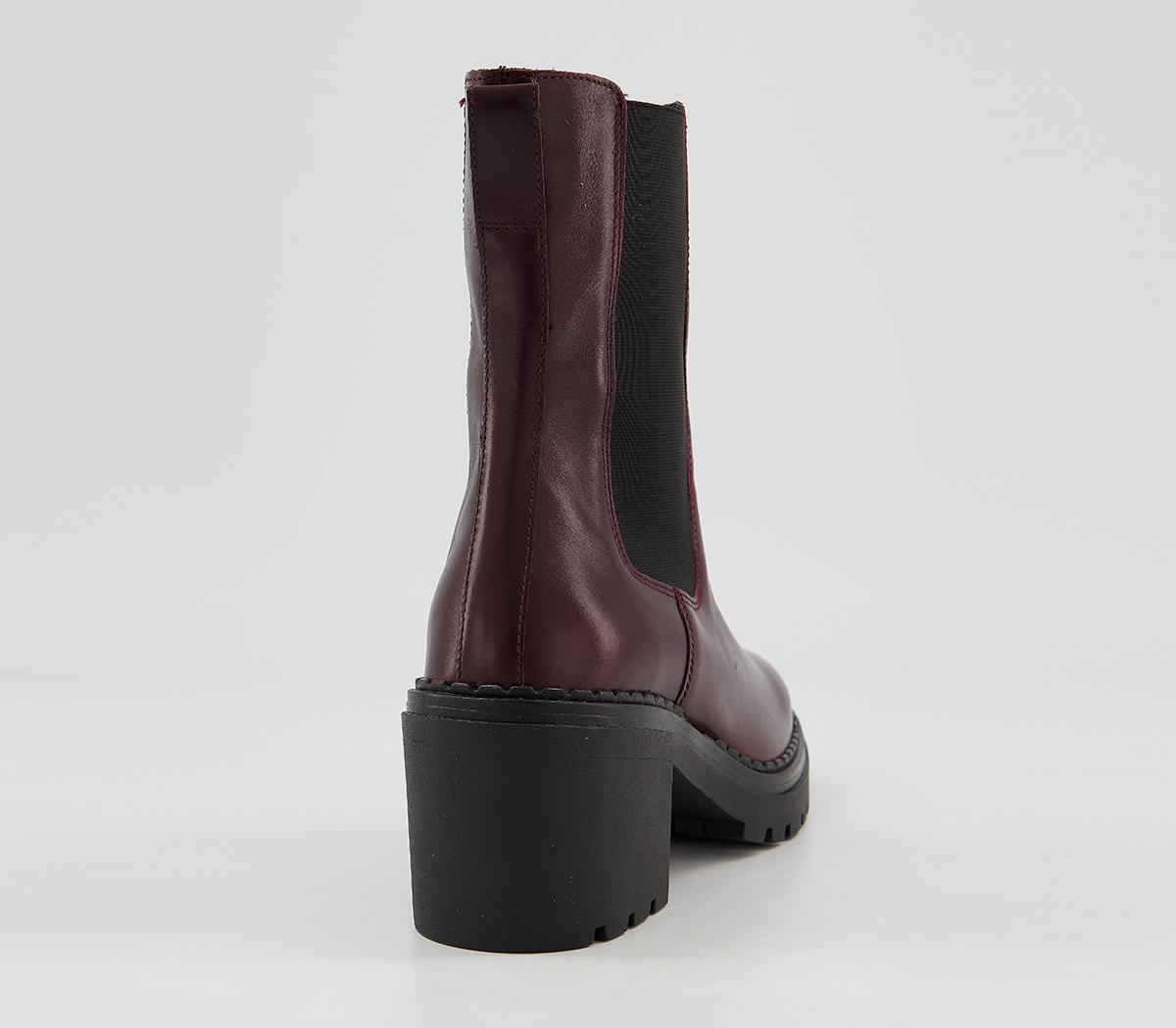 color block chelsea boots