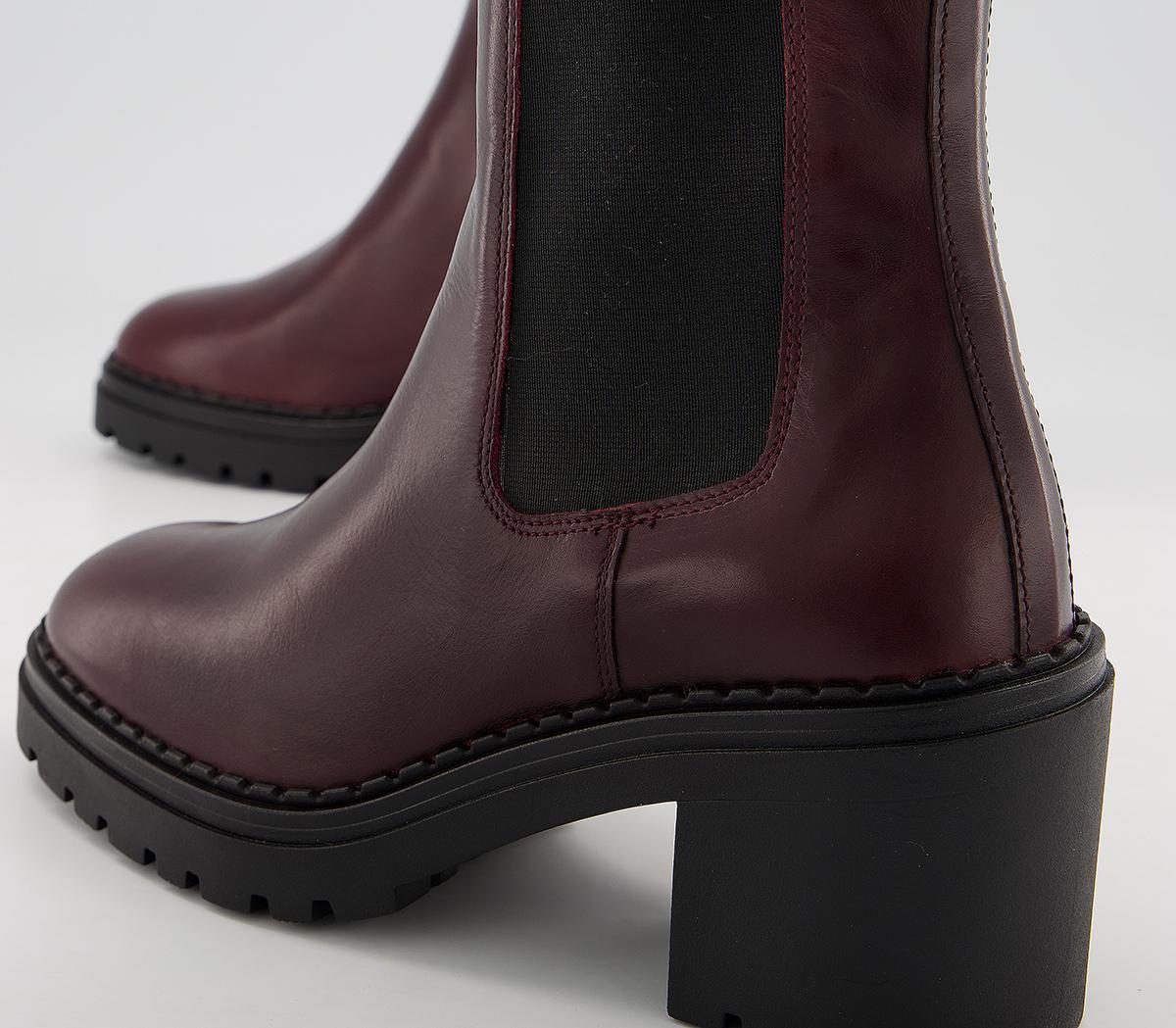 color block chelsea boots