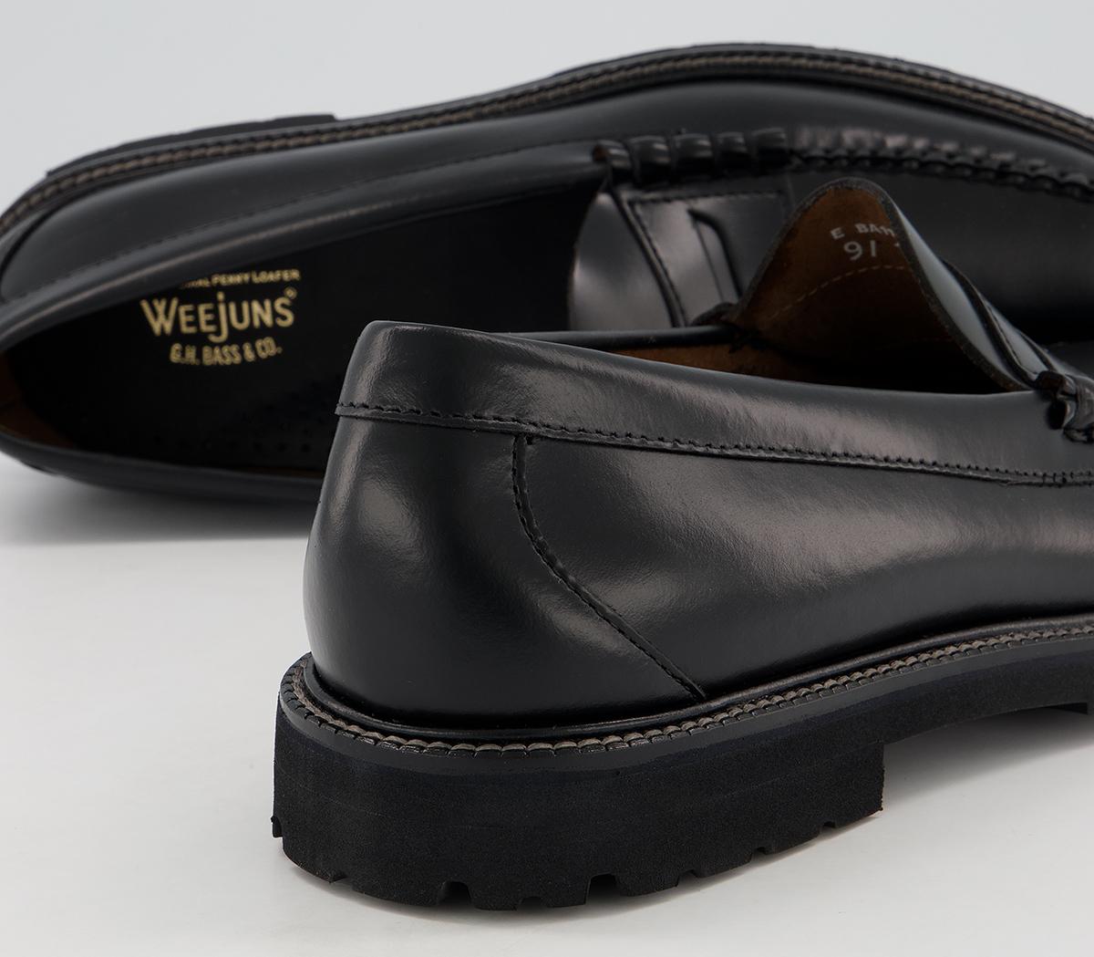 larson 90s weejuns black