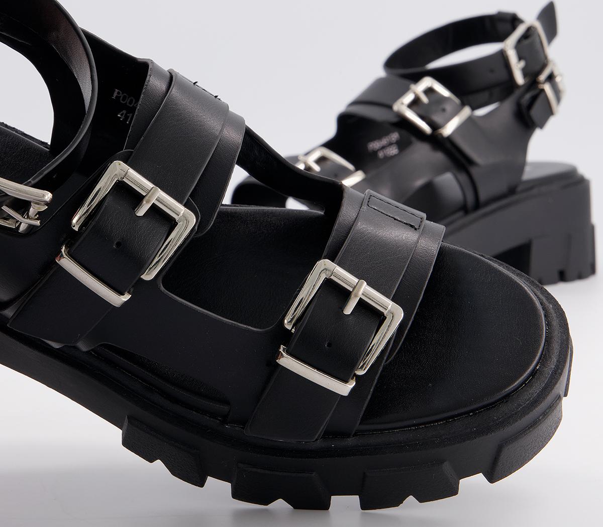 Raid Prestone Sandals Black - Women’s Sandals