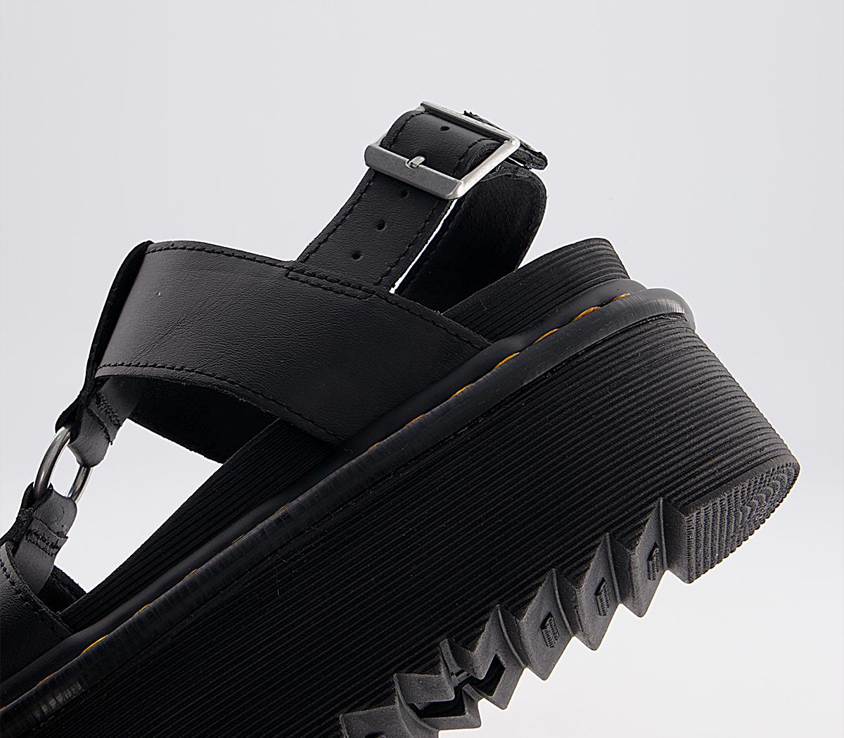 francis leather strap sandals dr martens