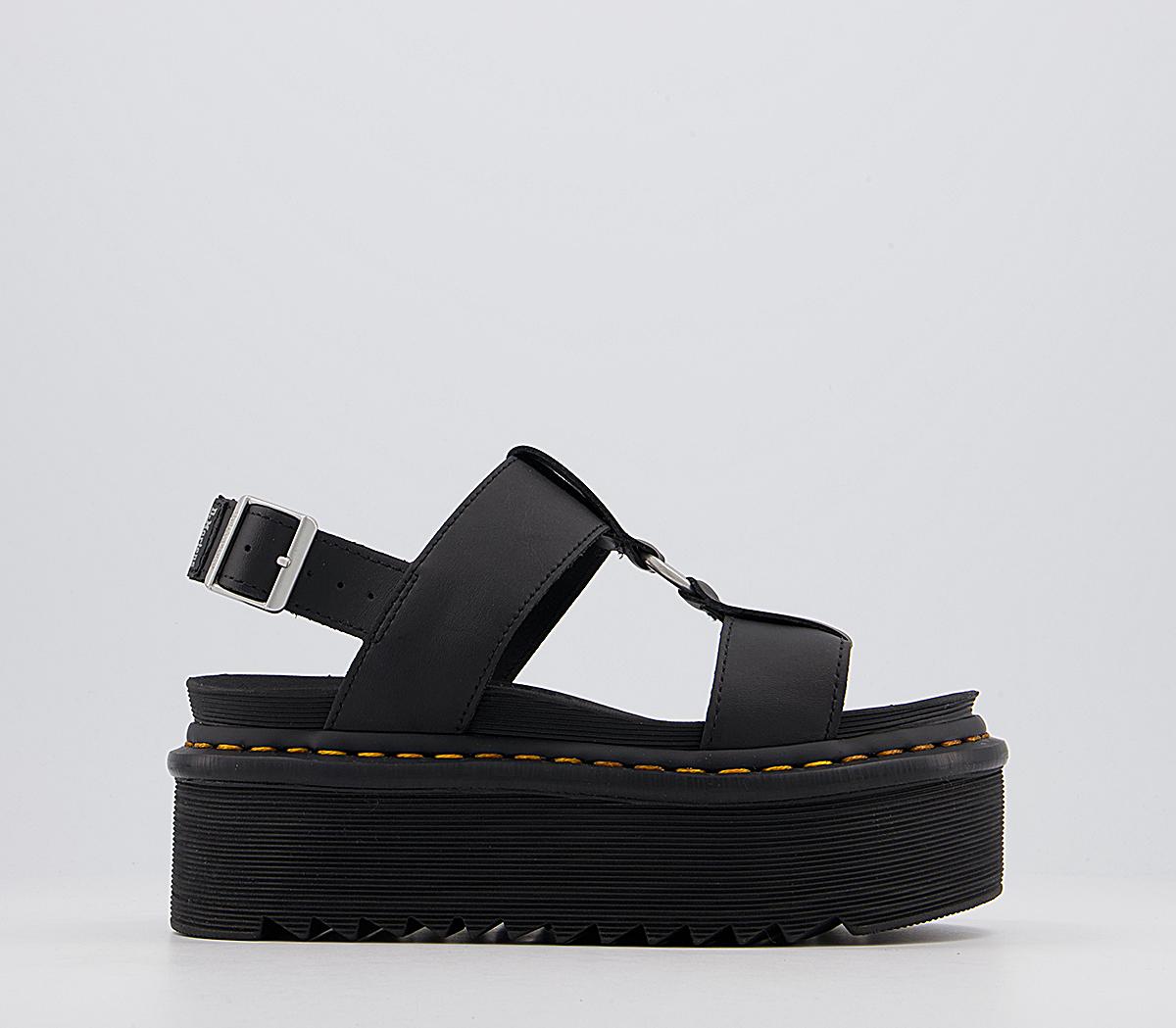 francis leather strap sandals dr martens
