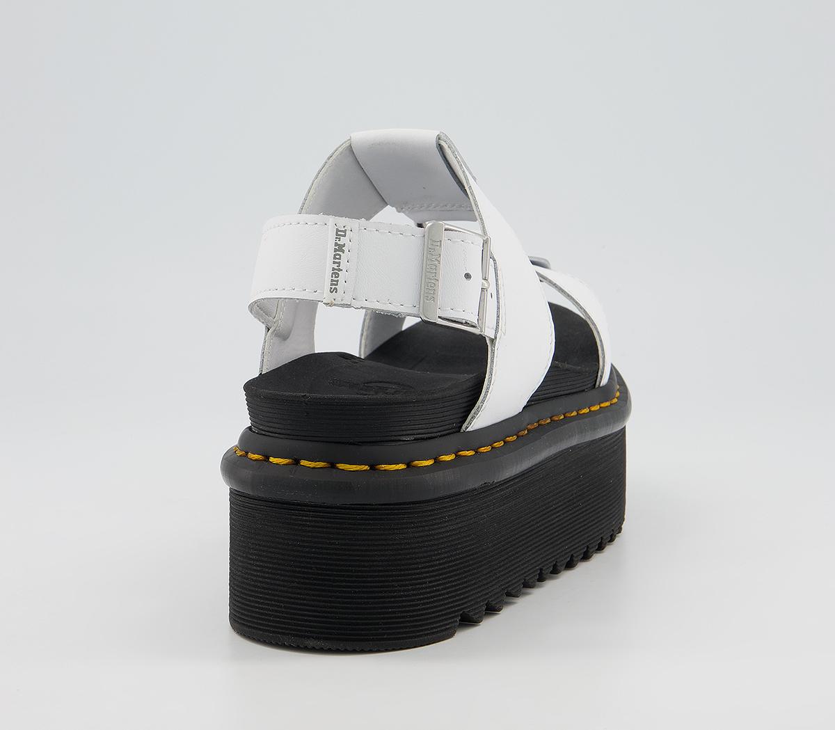 Dr. Martens Francis Sandals White - Womenâs Sandals
