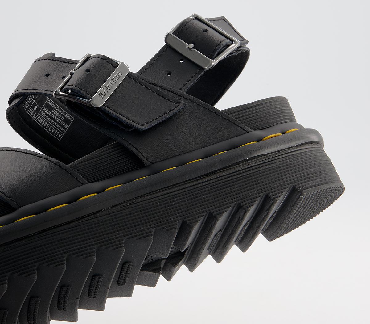 Dr. Martens Voss II Sandals Black - Womenâs Sandals