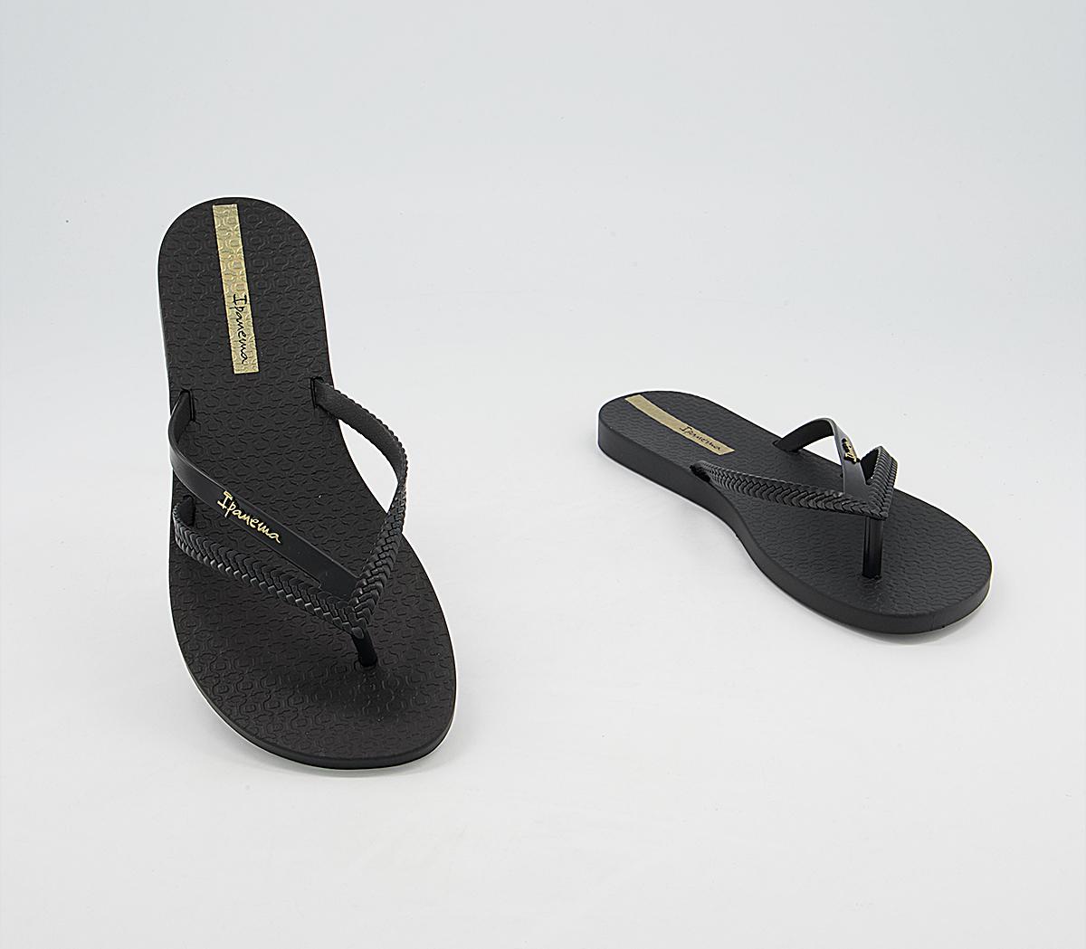 Ipanema Bossa 21 Flip Flops Black - Women's Vegan Shoes