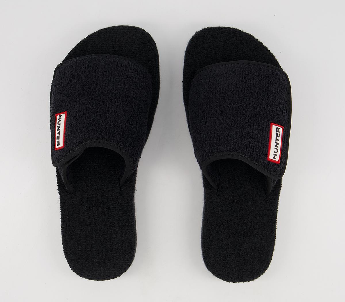 hunter terry beach slide sandals