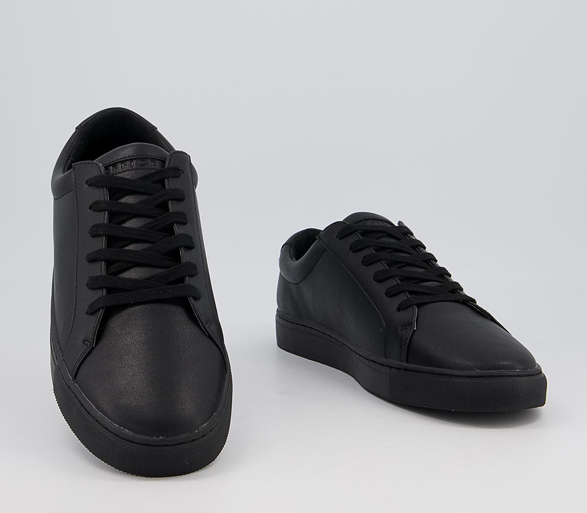 Office Carlton Trainers Black - Men's Casual Shoes