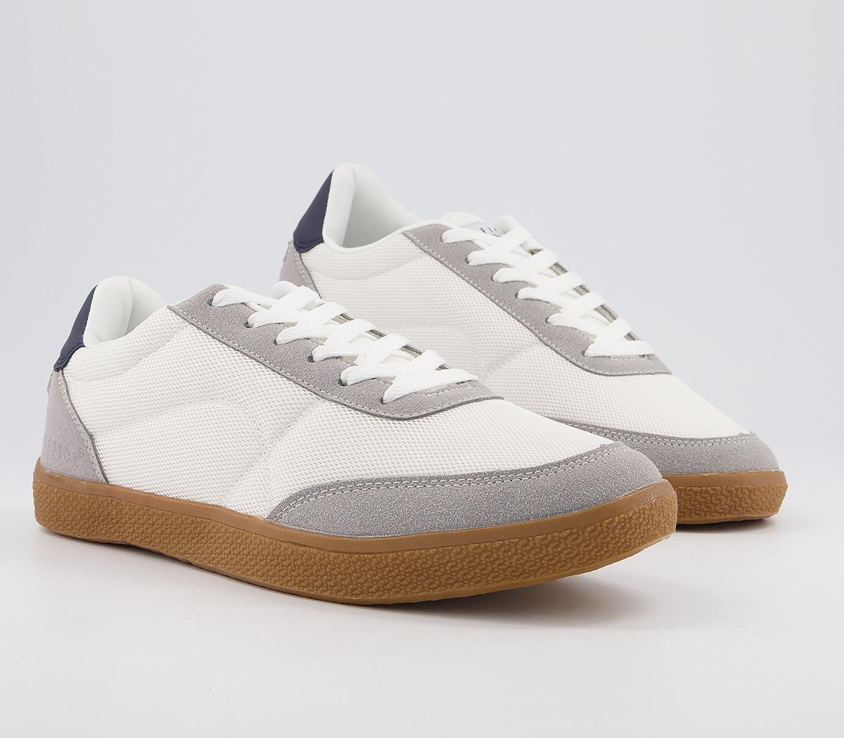 Office Chase Retro Trainers White - Casual