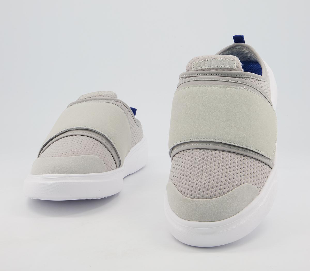 Office Creed Mule Trainers Grey Casual