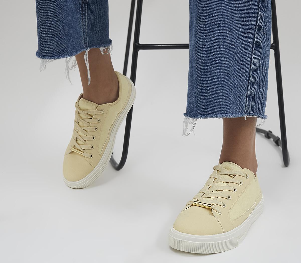 Finest Canvas Lace Up Trainers Finest Canvas Lace Up Trainers