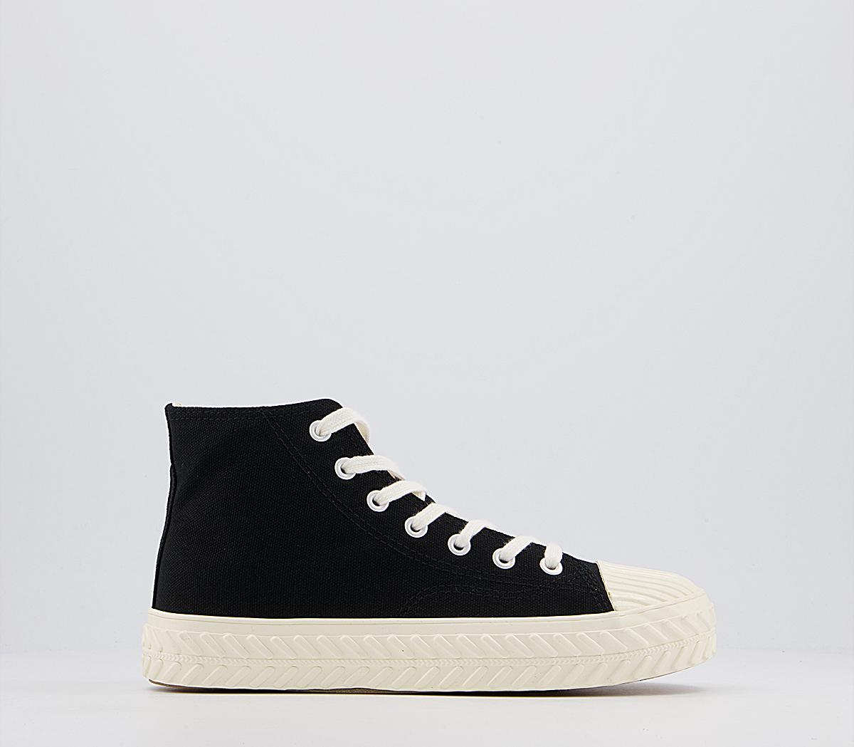 Flourishing Textured Sole High Top Trainers