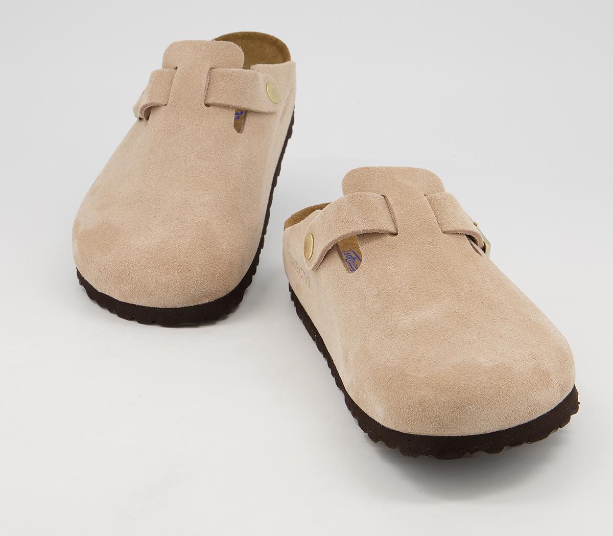 BIRKENSTOCK Boston Clogs Nude R - Flat Shoes for Women