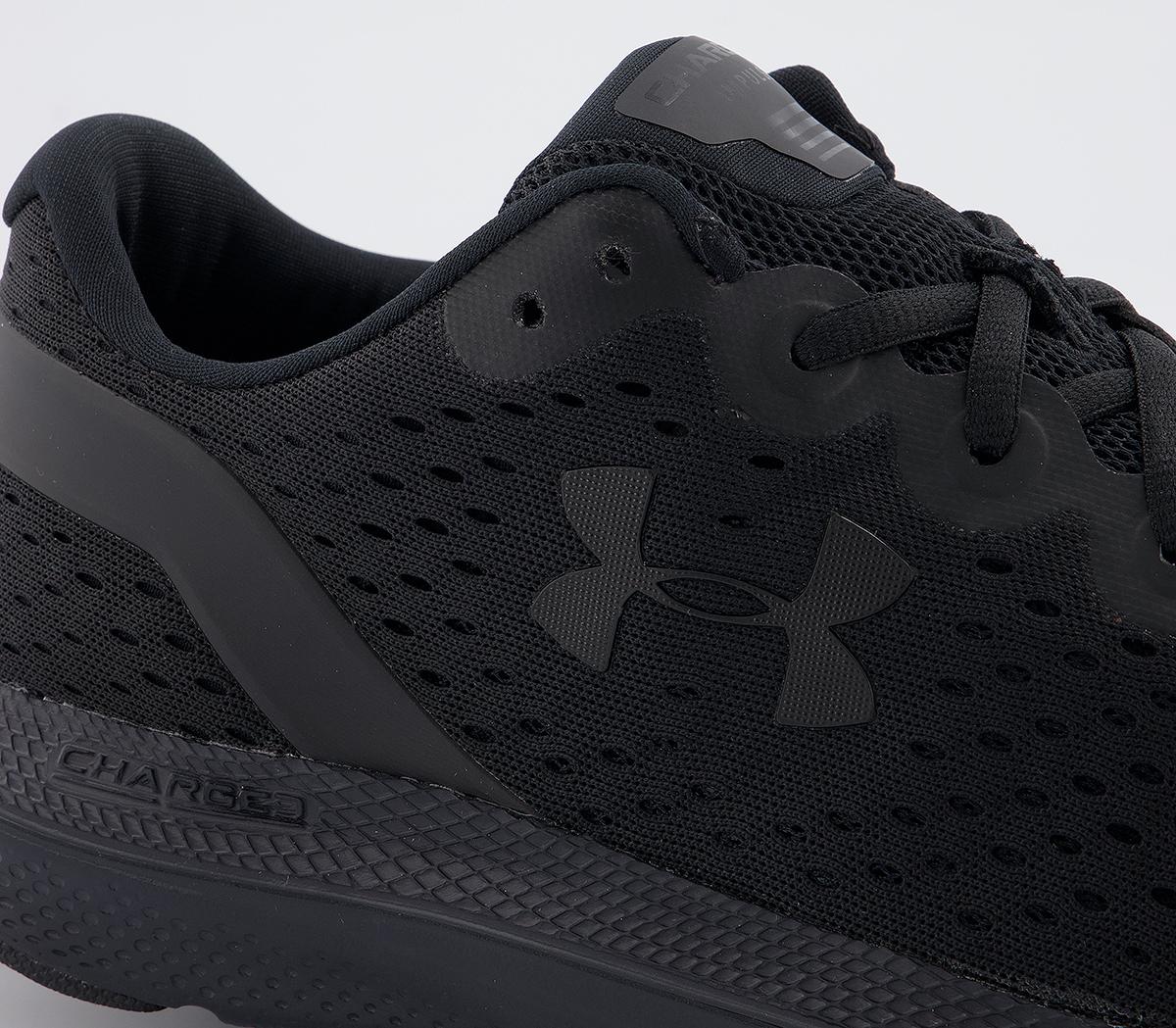 Under Armour Charged Impulse Trainers Black - His trainers