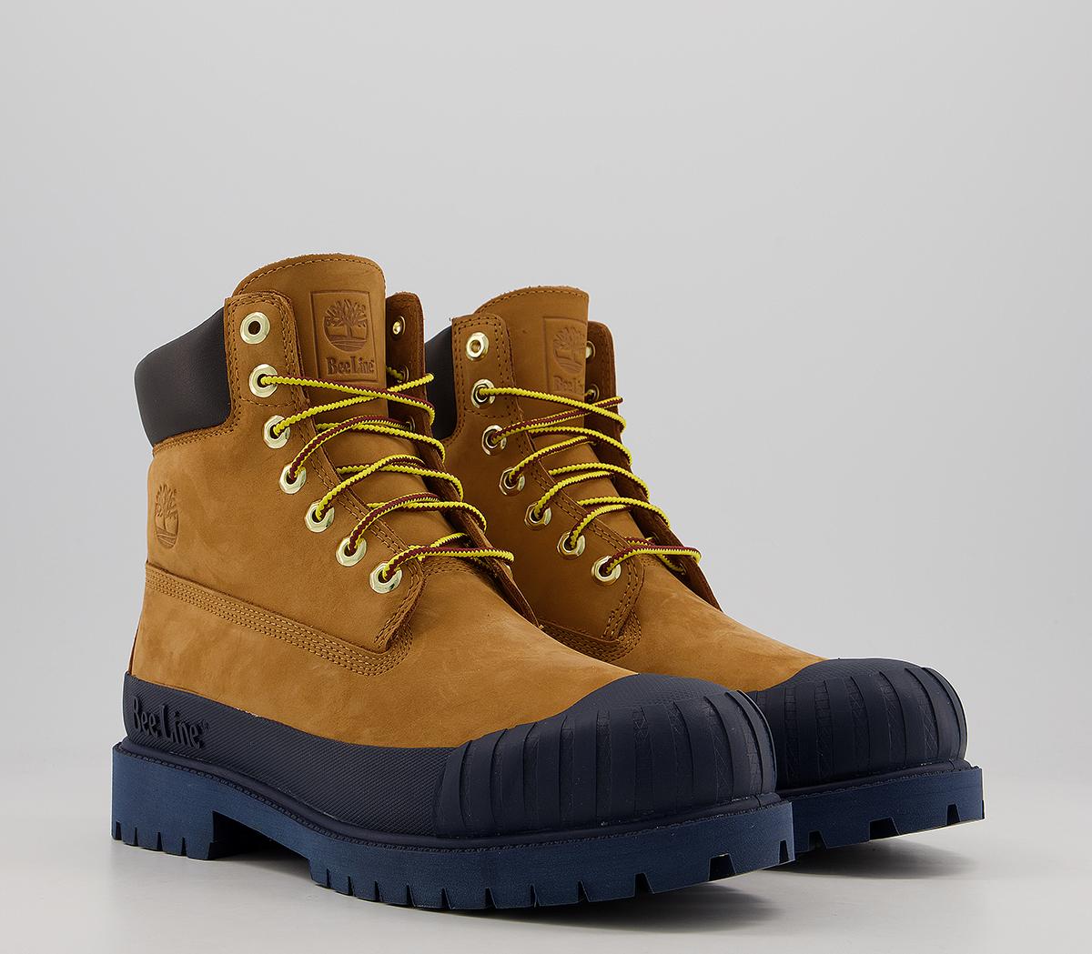 timberland boots with rubber toe