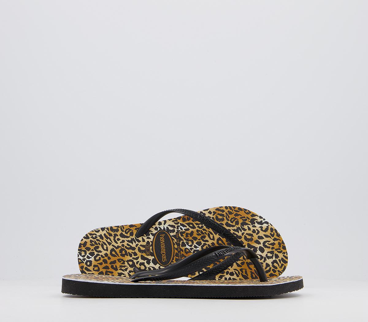 Slim Leopard Flip Flops Slim Leopard Flip Flops
