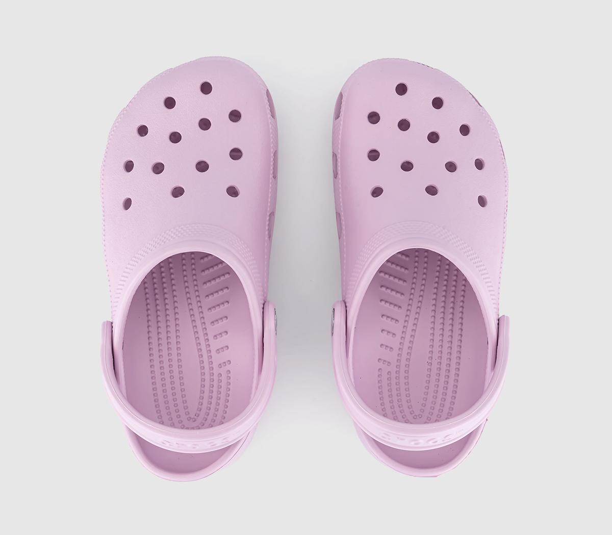 ballet pink crocs
