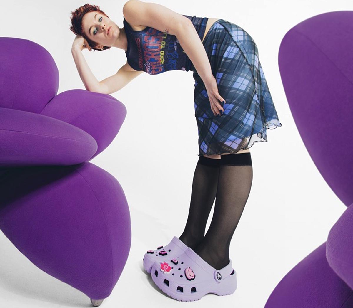 lavender crocs near me