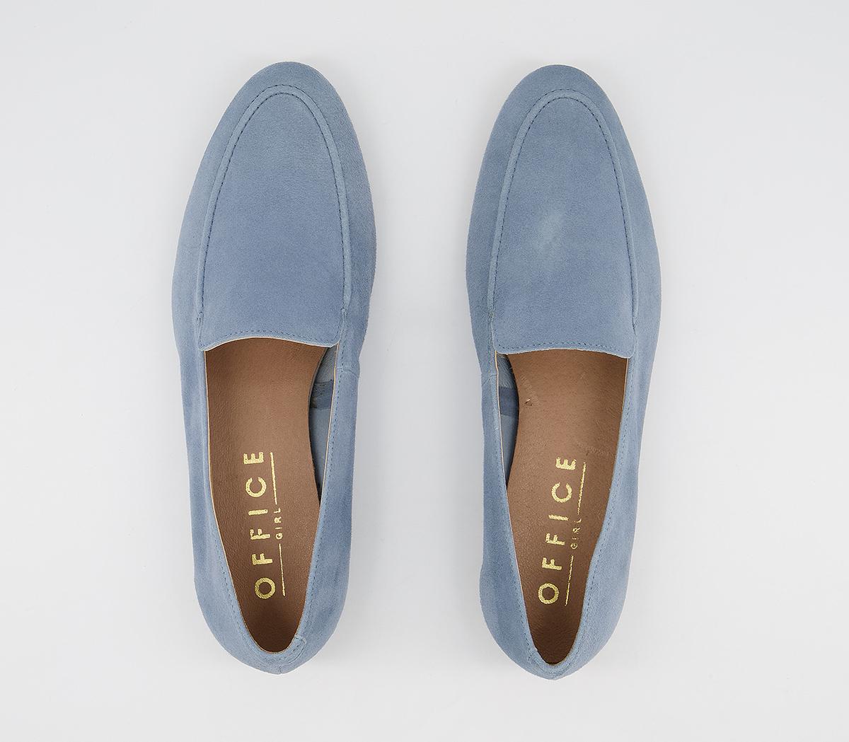 loafers light blue