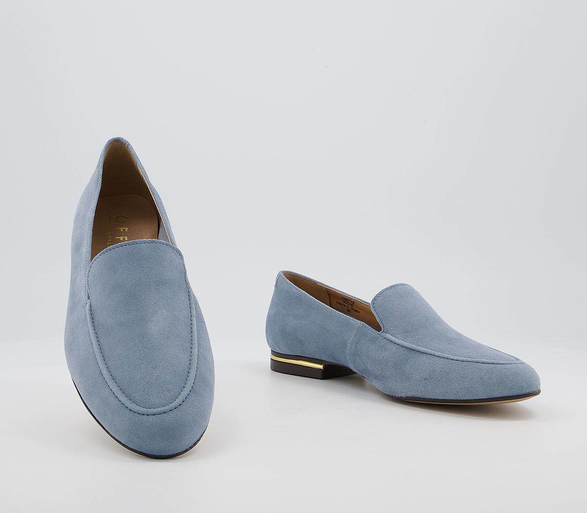 loafers light blue