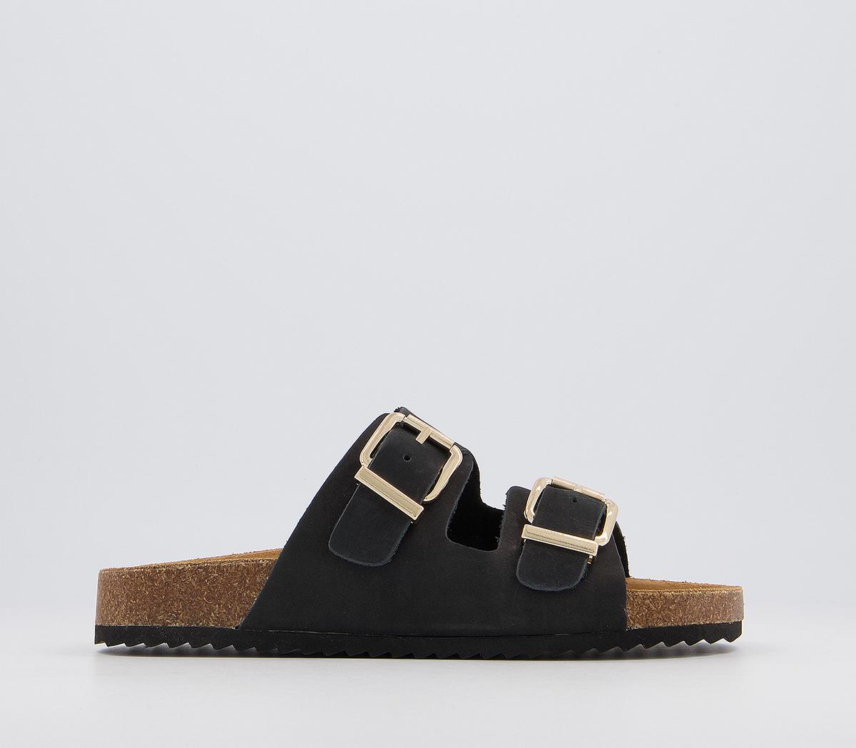 Salzburg Double Buckle Footbed Sandals Salzburg Double Buckle Footbed Sandals