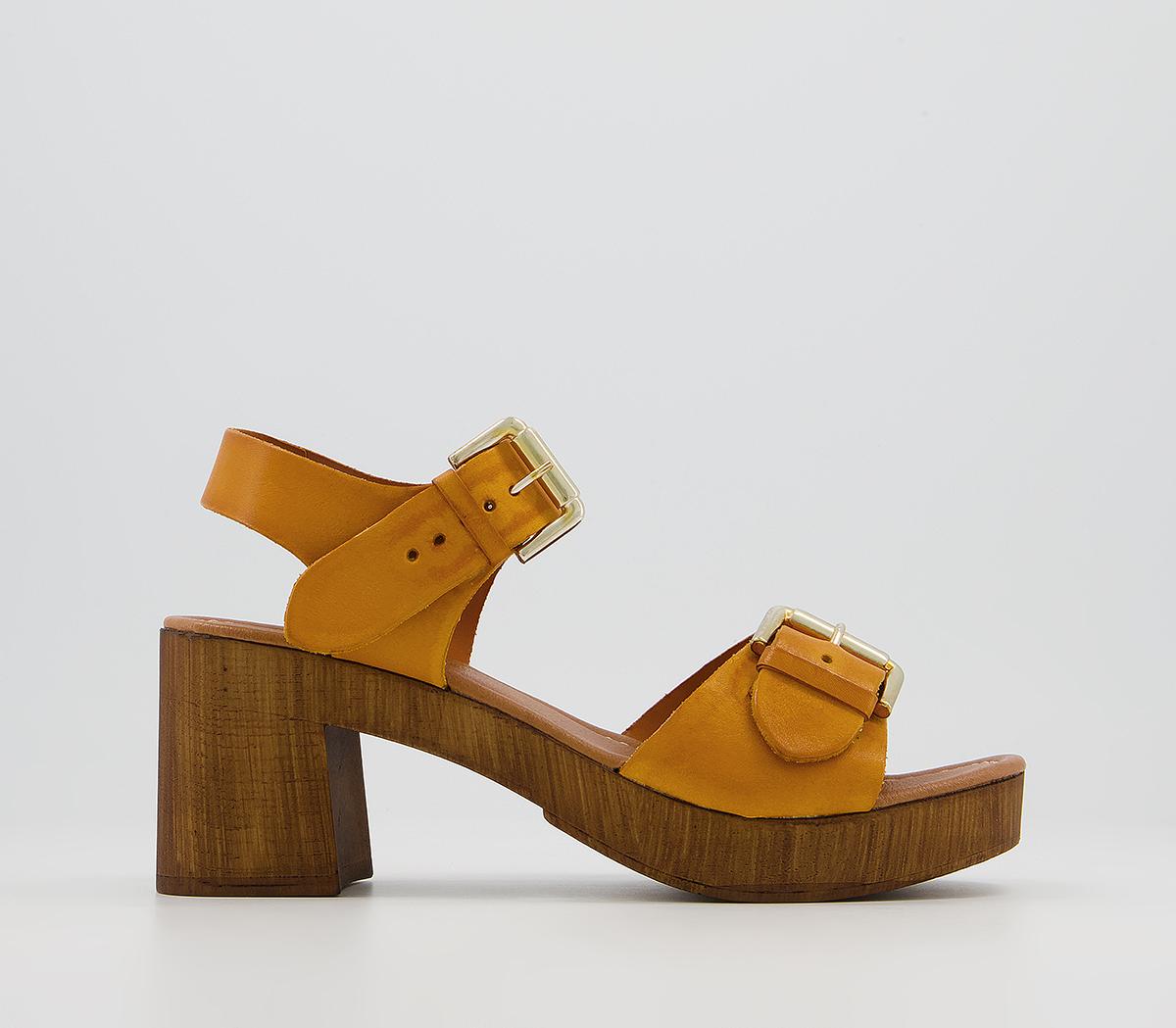 Malaysia Two Part Wood Heels Malaysia Two Part Wood Heels